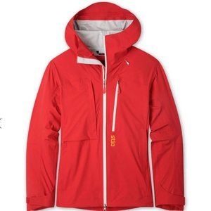 Stio Women's Raymer jacket, size medium, color risk red
